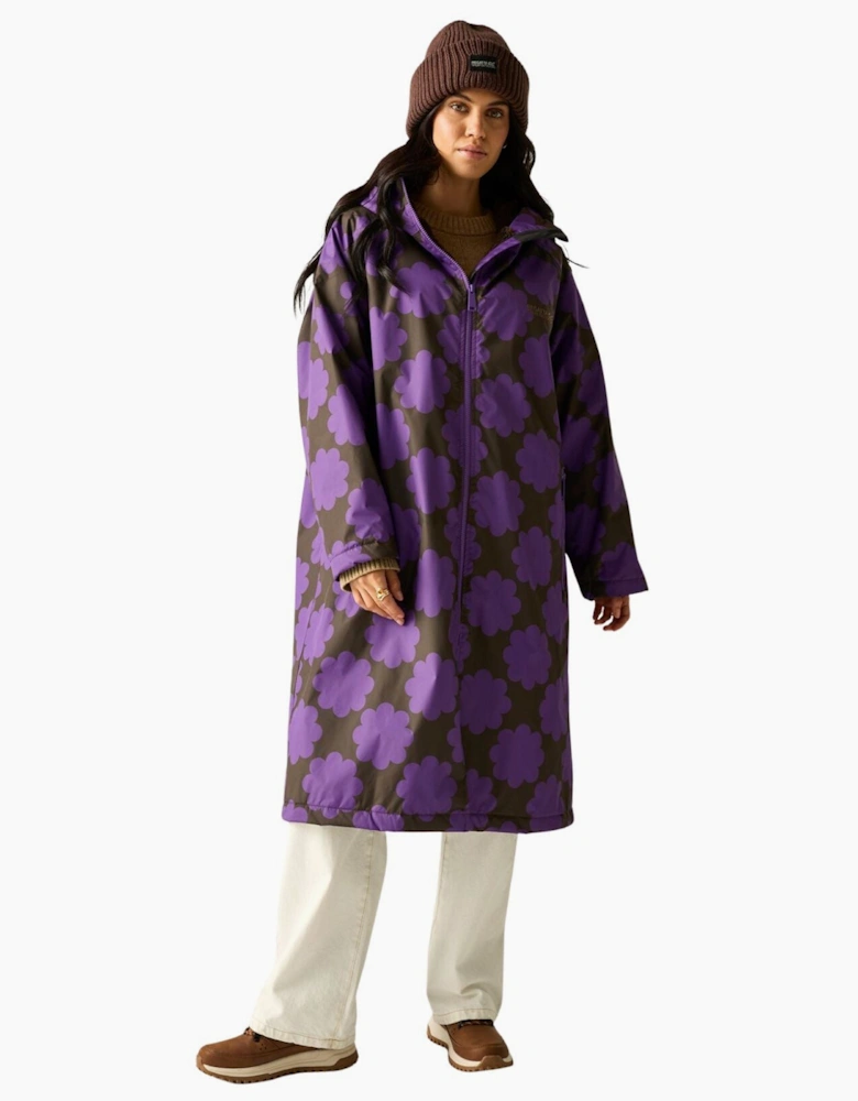 Regatta Womens Orla Kiely Waterproof Fleece Lined Changing Robe