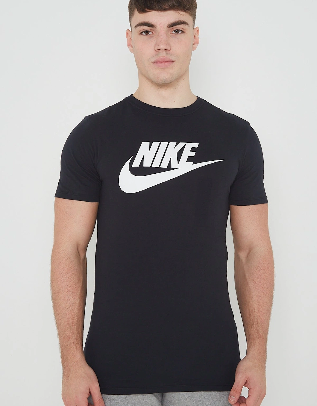 Nike Mens Futura Icon T Shirt in Black