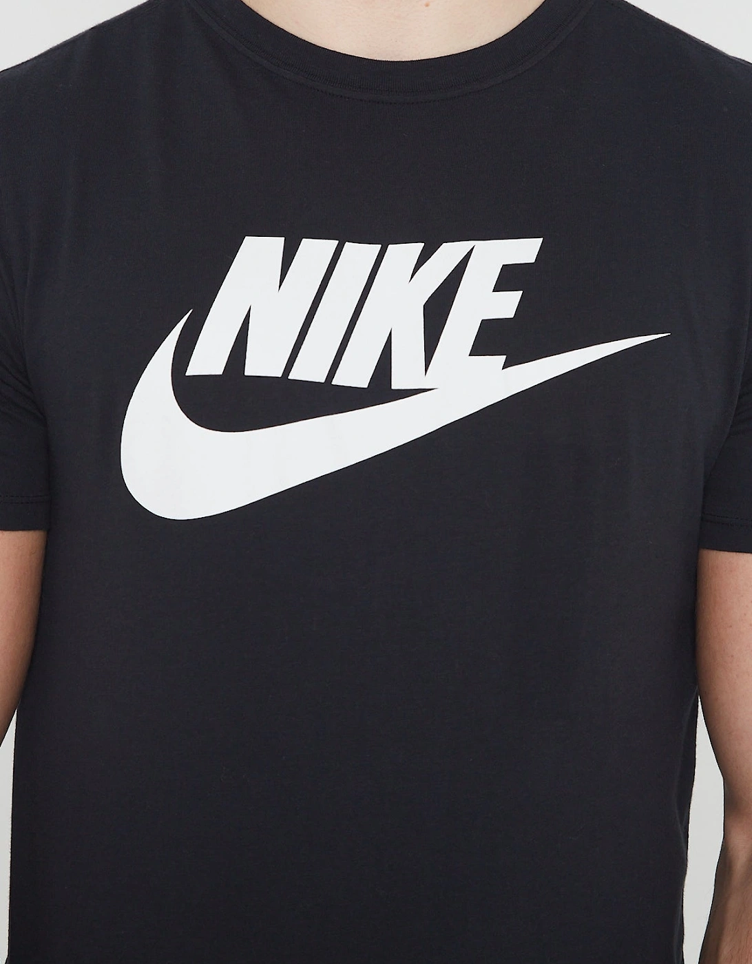 Nike Mens Futura Icon T Shirt in Black