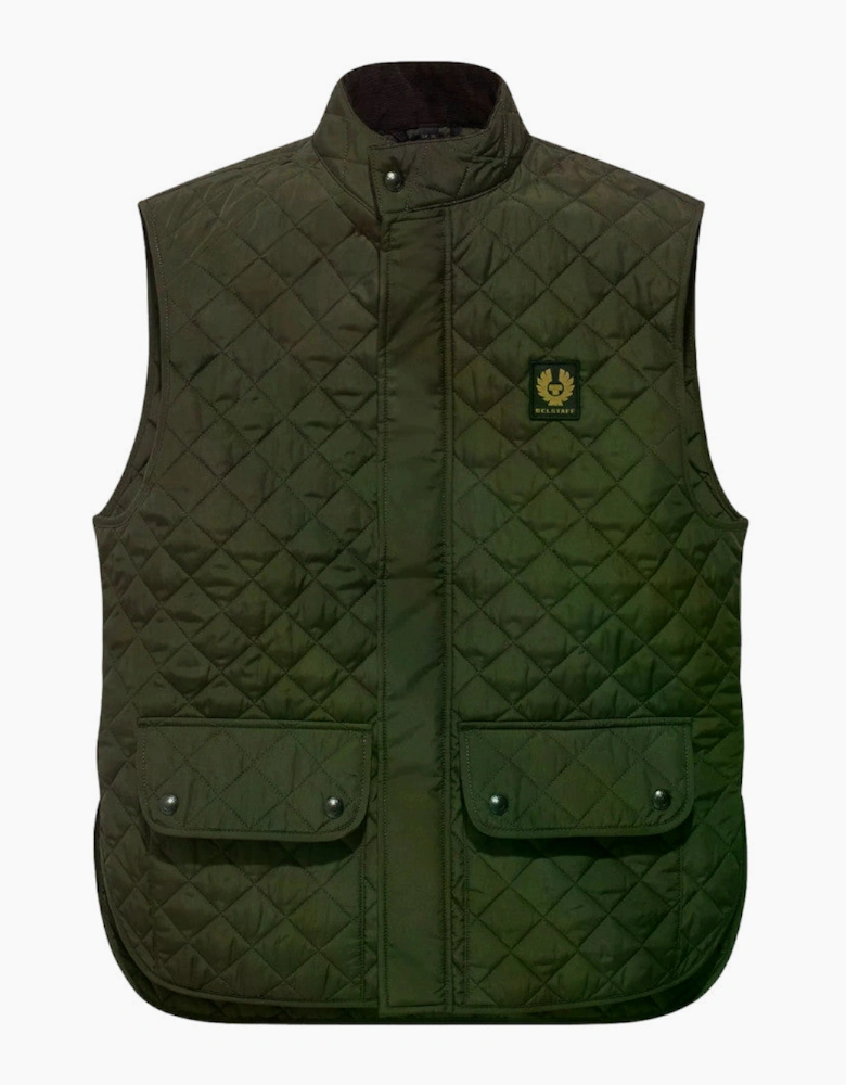 Belstaff Icon Gilet Faded Olive