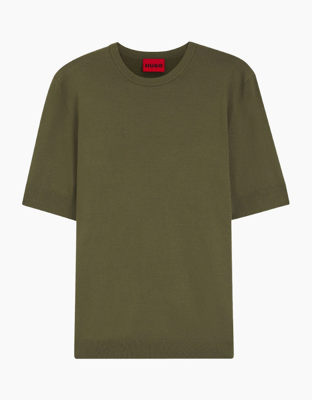 HUGO San Carl CV Sweater 388 Open Green