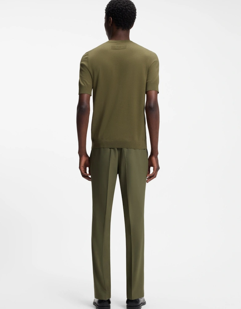 HUGO San Carl CV Sweater 388 Open Green