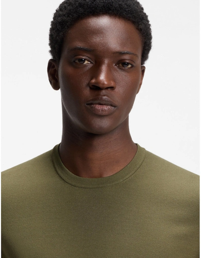 HUGO San Carl CV Sweater 388 Open Green