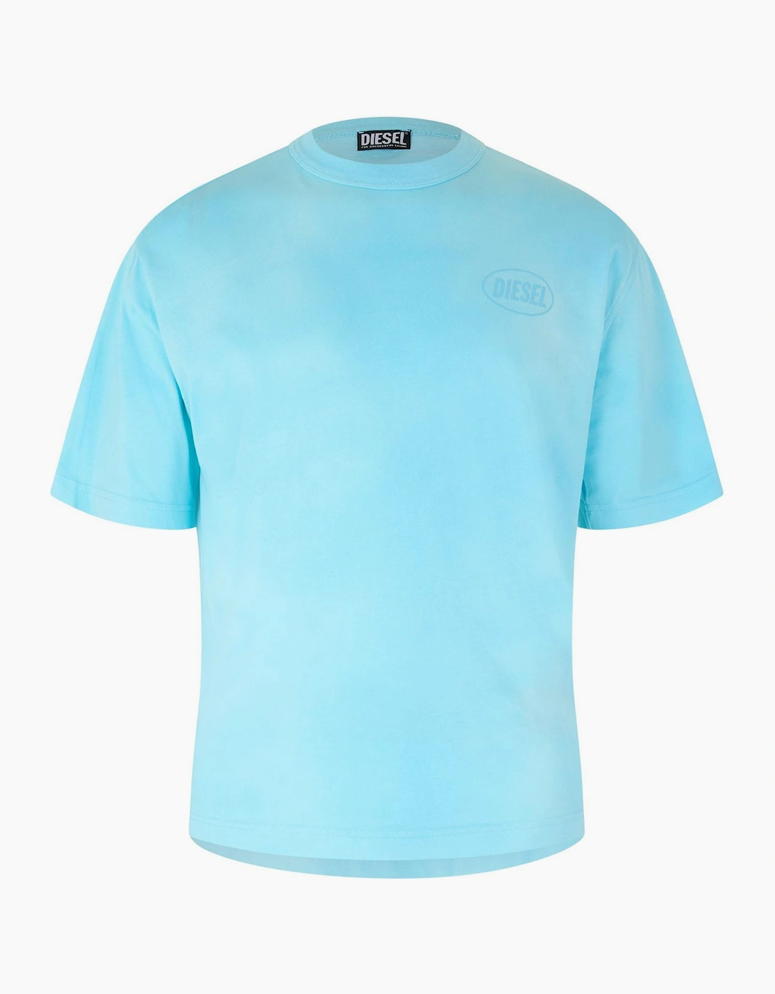Diesel Men's Blue T Wash Out Ma - Size 42