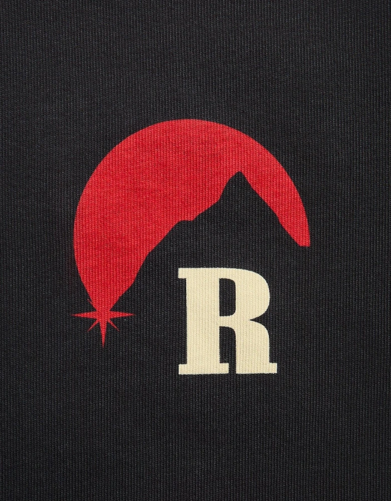 Rhude Moonlight Regatta T-Shirt in Washed Black
