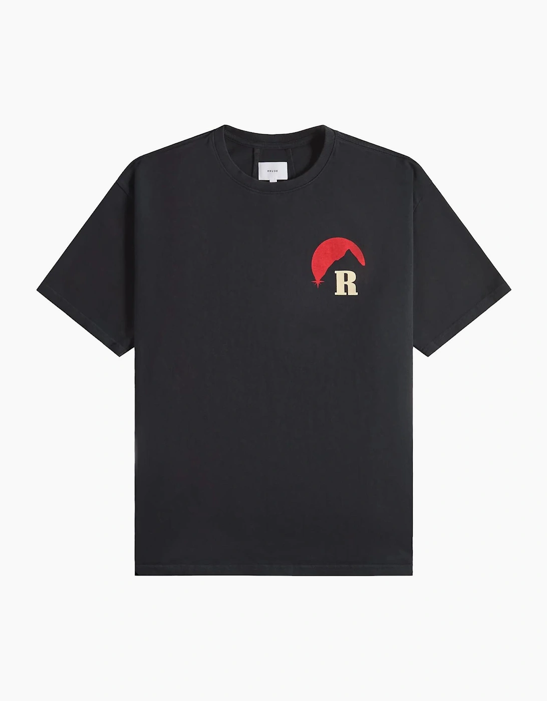 Rhude Men's Rhude Moonlight Regatta T-Shirt in Washed Black