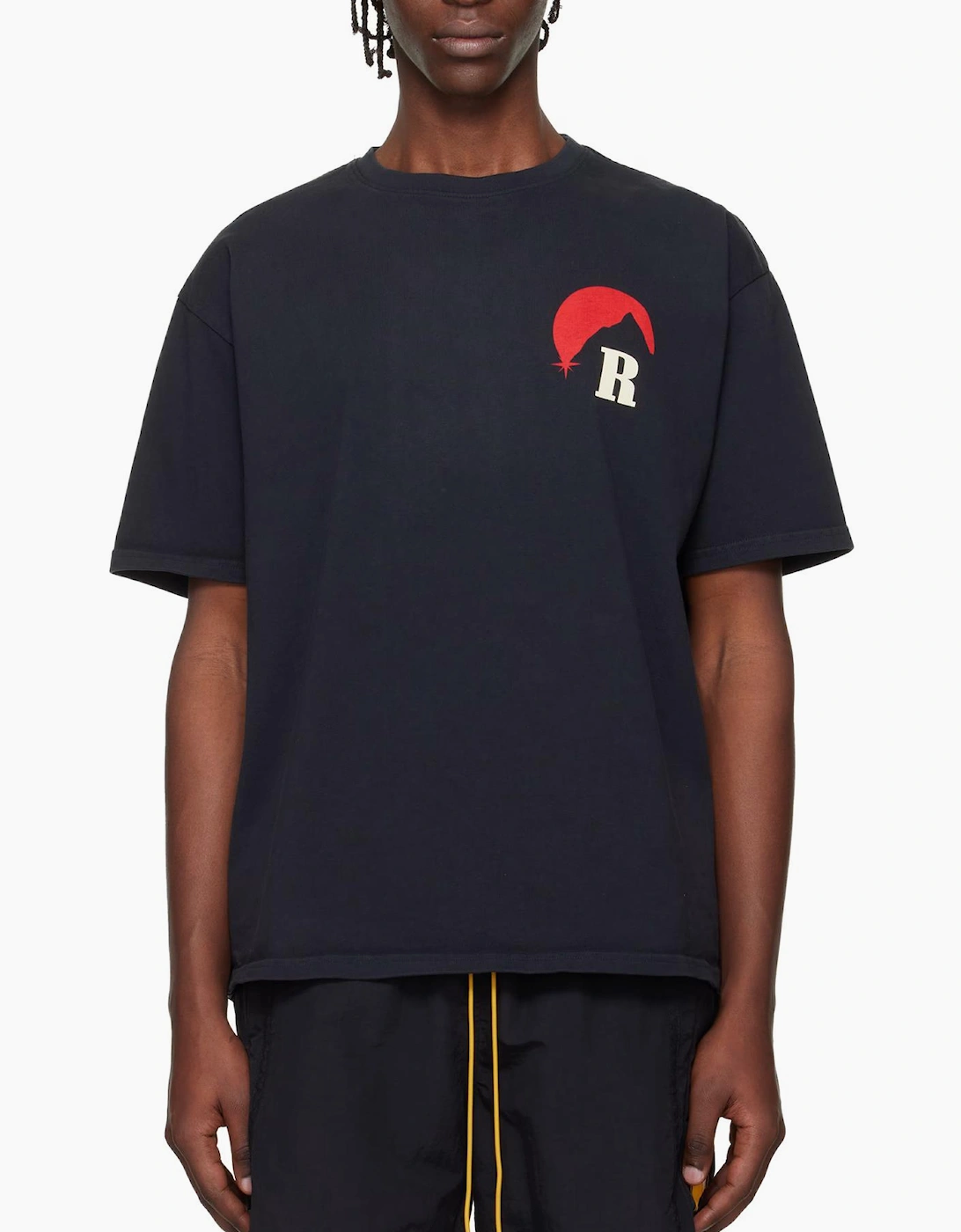 Rhude Moonlight Regatta T-Shirt in Washed Black