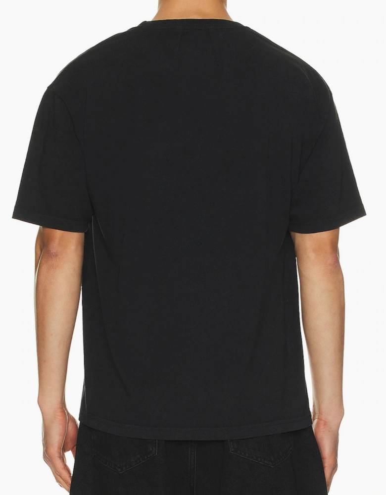 Rhude Montenegro Regatta T-Shirt in Washed Black