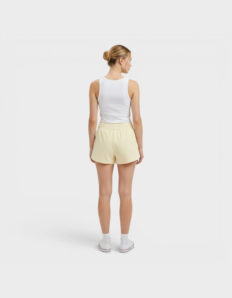 Adidas Athletic Shorts Pale Yellow