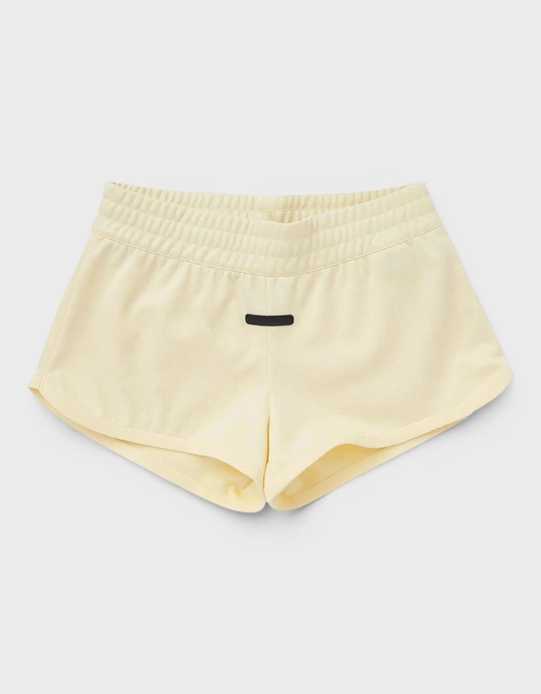 Adidas Athletic Shorts Pale Yellow