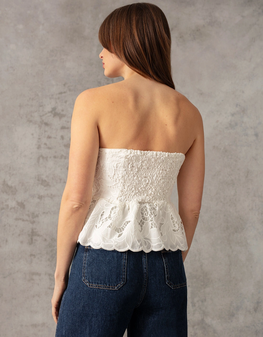 Lace Bustier Top