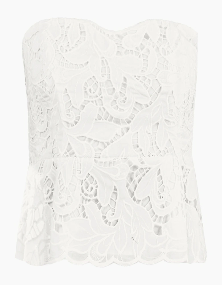 Lace Bustier Top