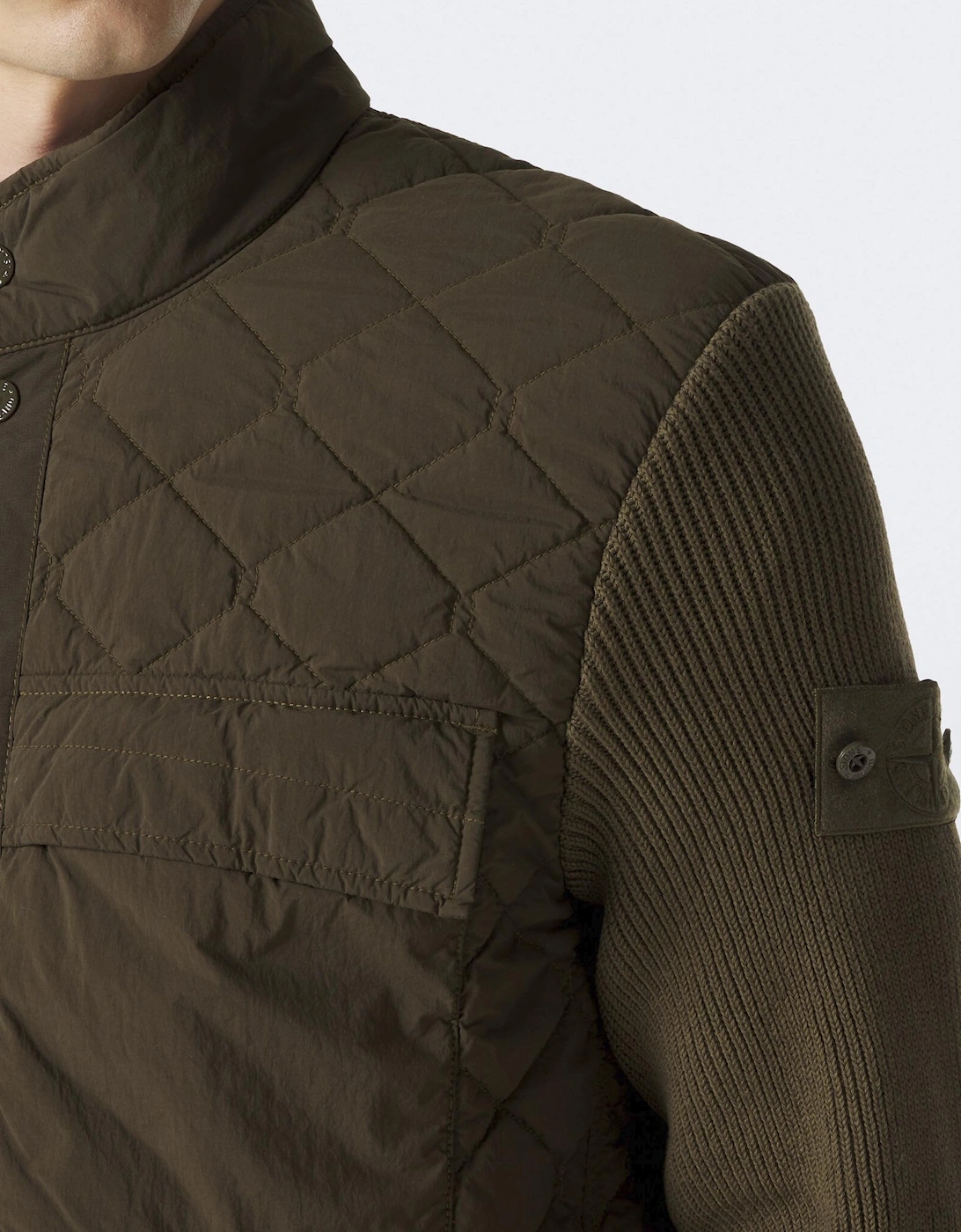 Quilted 4100016 Jacket Green