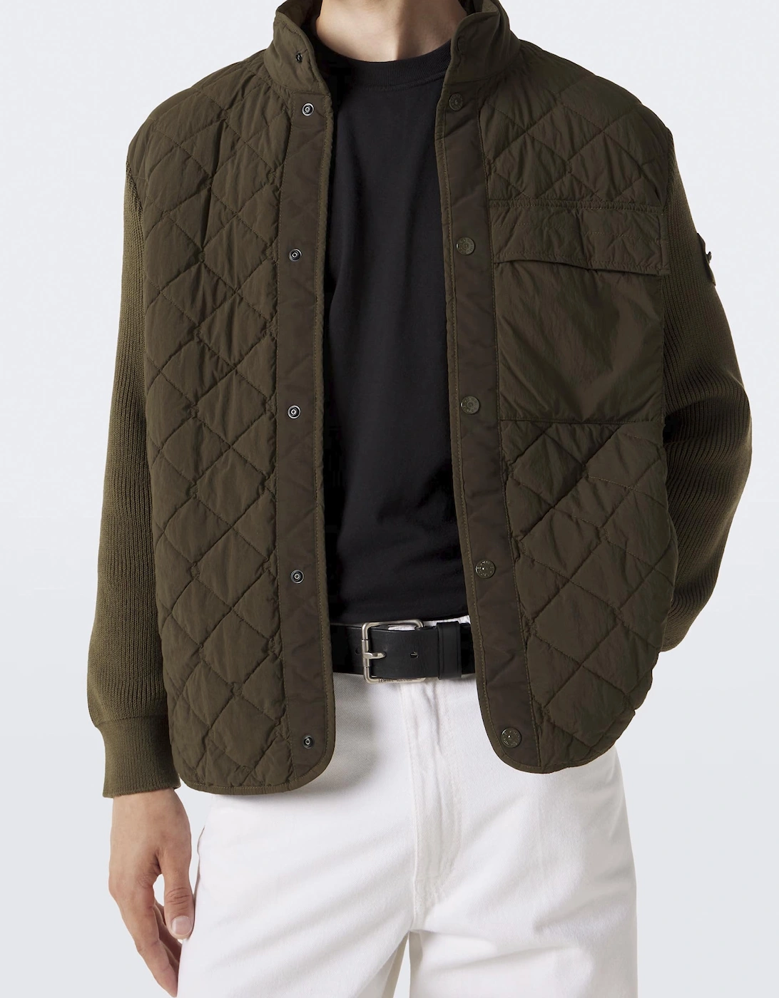 Quilted 4100016 Jacket Green