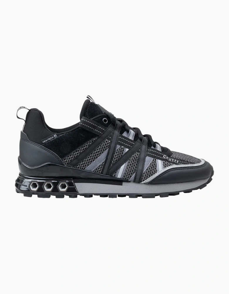 CRUYFF Mens Trainers Fearia Hex-Tech Lace Up black grey UK Size
