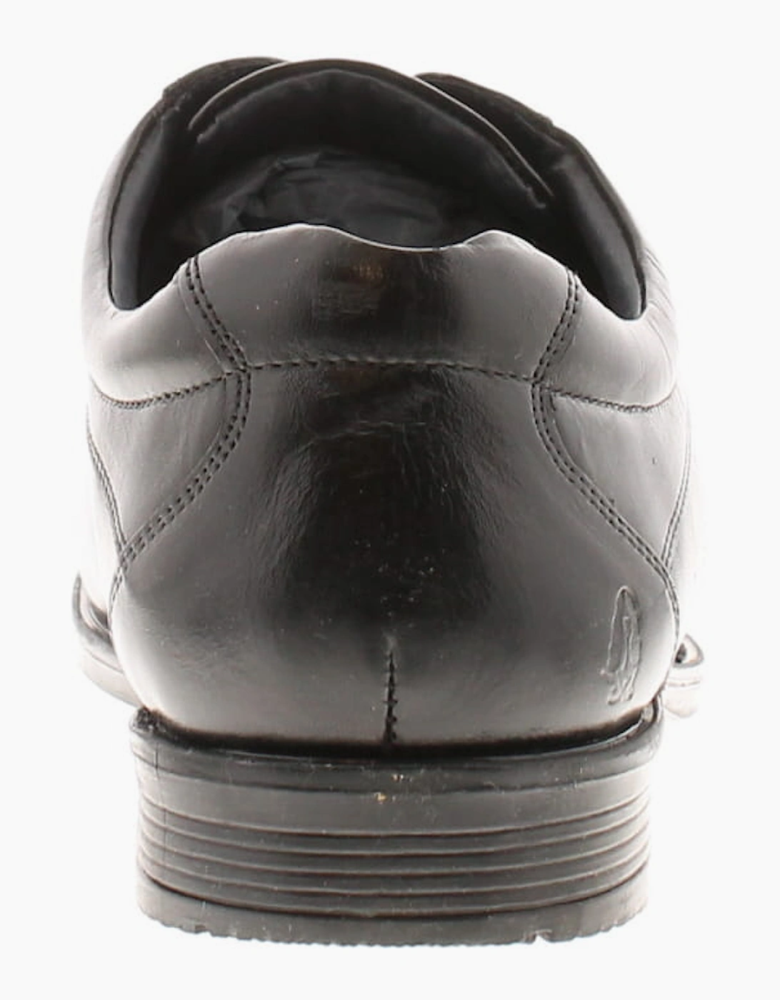 Hush Puppies Mens Shoes Smart Brandon Leather black UK Size
