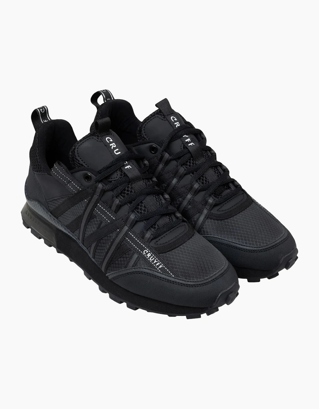 CRUYFF Mens Trainers Fearia Shock Absorbing Lace Up black UK Size