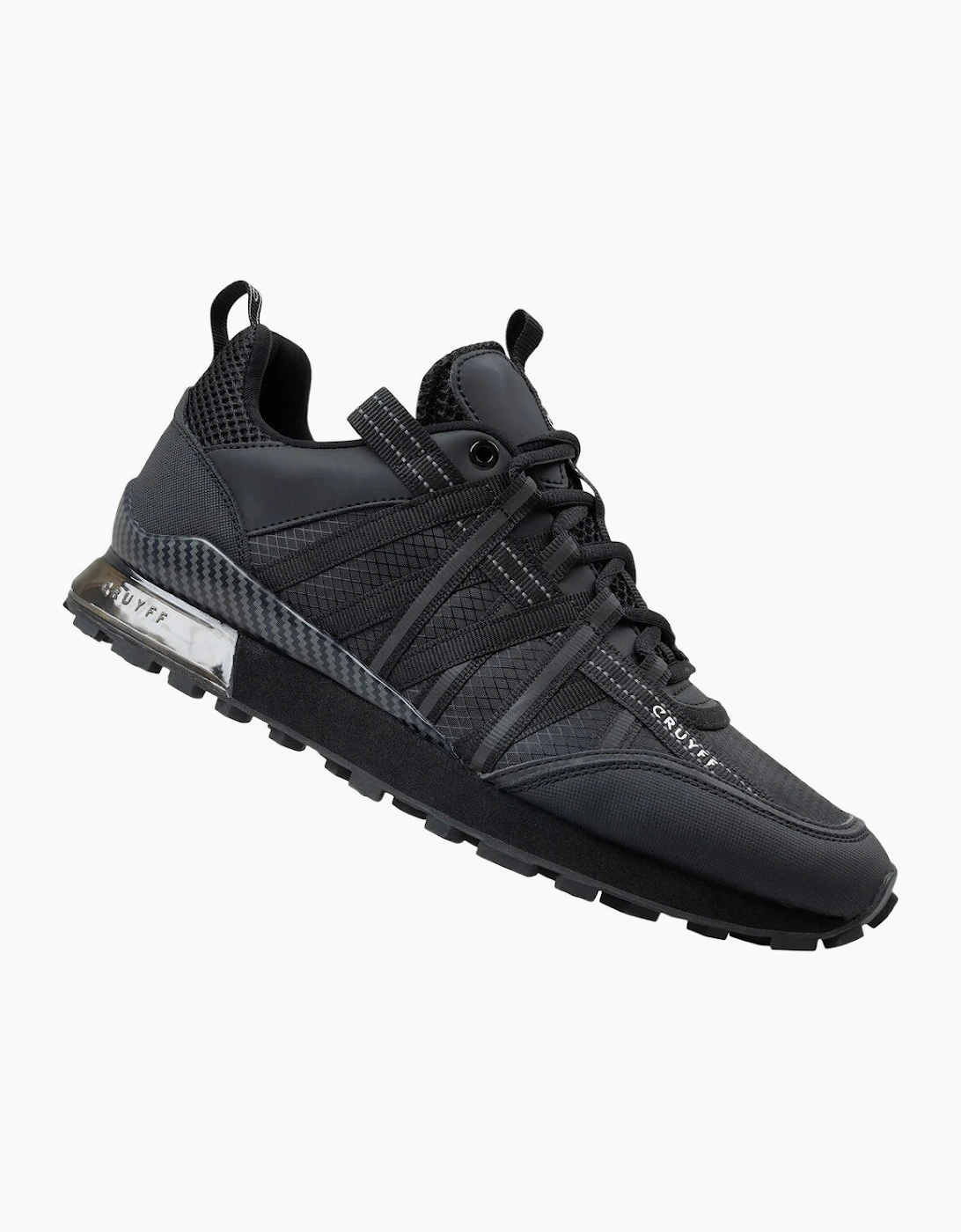 CRUYFF Mens Trainers Fearia Shock Absorbing Lace Up black UK Size