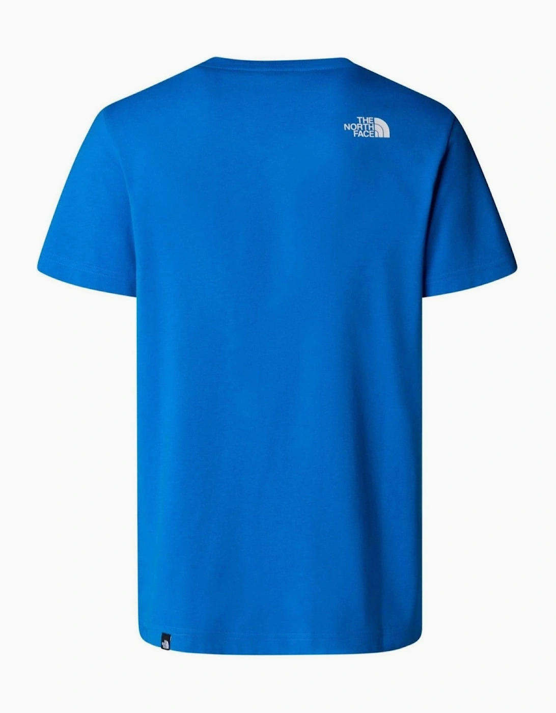 The North Face Mens Simple Dome Short Sleeve T-shirt in Blue