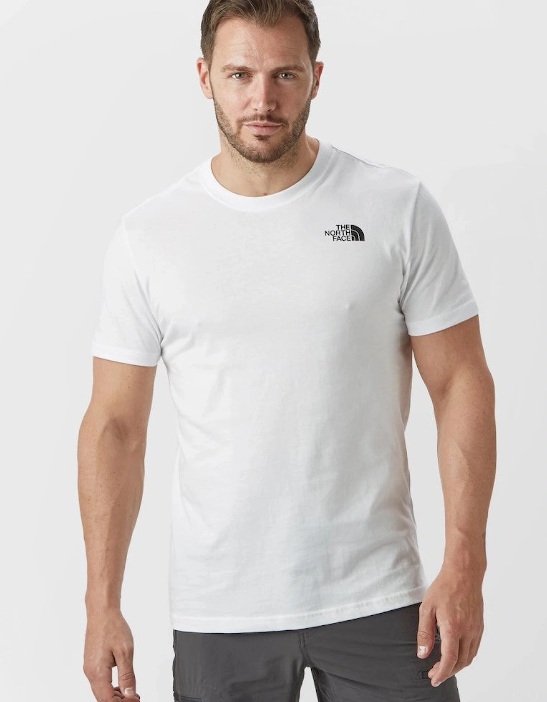 The North Face Mens Simple Dome Short Sleeve T-shirt in White