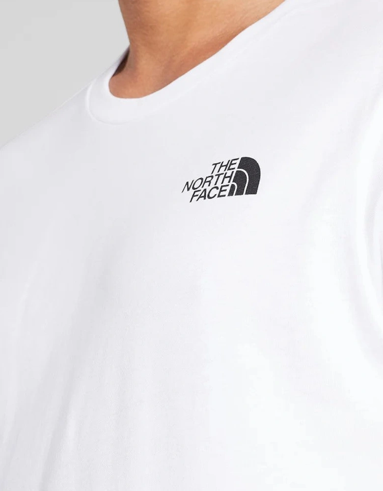 The North Face Mens Simple Dome Short Sleeve T-shirt in White