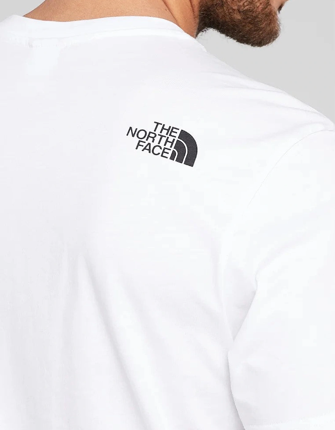 The North Face Mens Simple Dome Short Sleeve T-shirt in White