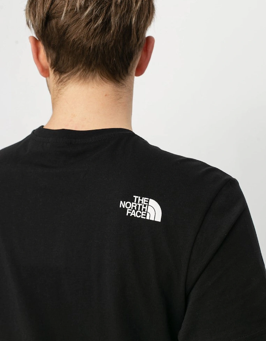 The North Face Mens Simple Dome Short Sleeve T-shirt in Black