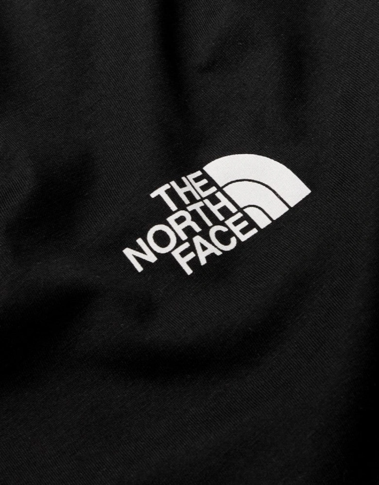 The North Face Mens Simple Dome Short Sleeve T-shirt in Black