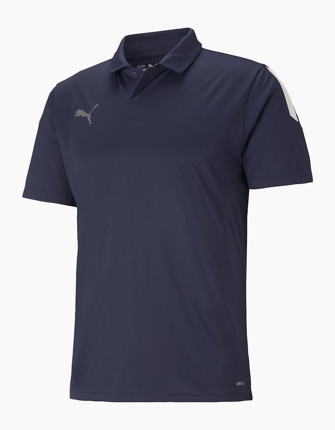Puma Men's Navy Teamliga Sideline Polo Shirt - Size 2XL