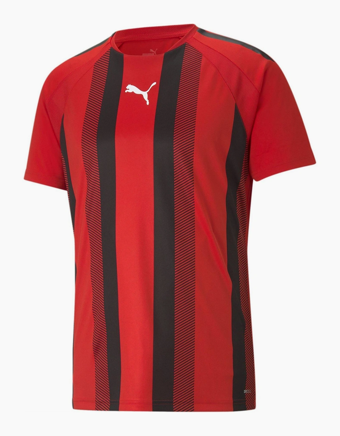 Mens Teamliga Striped Jersey T-Shirt, 3 of 2