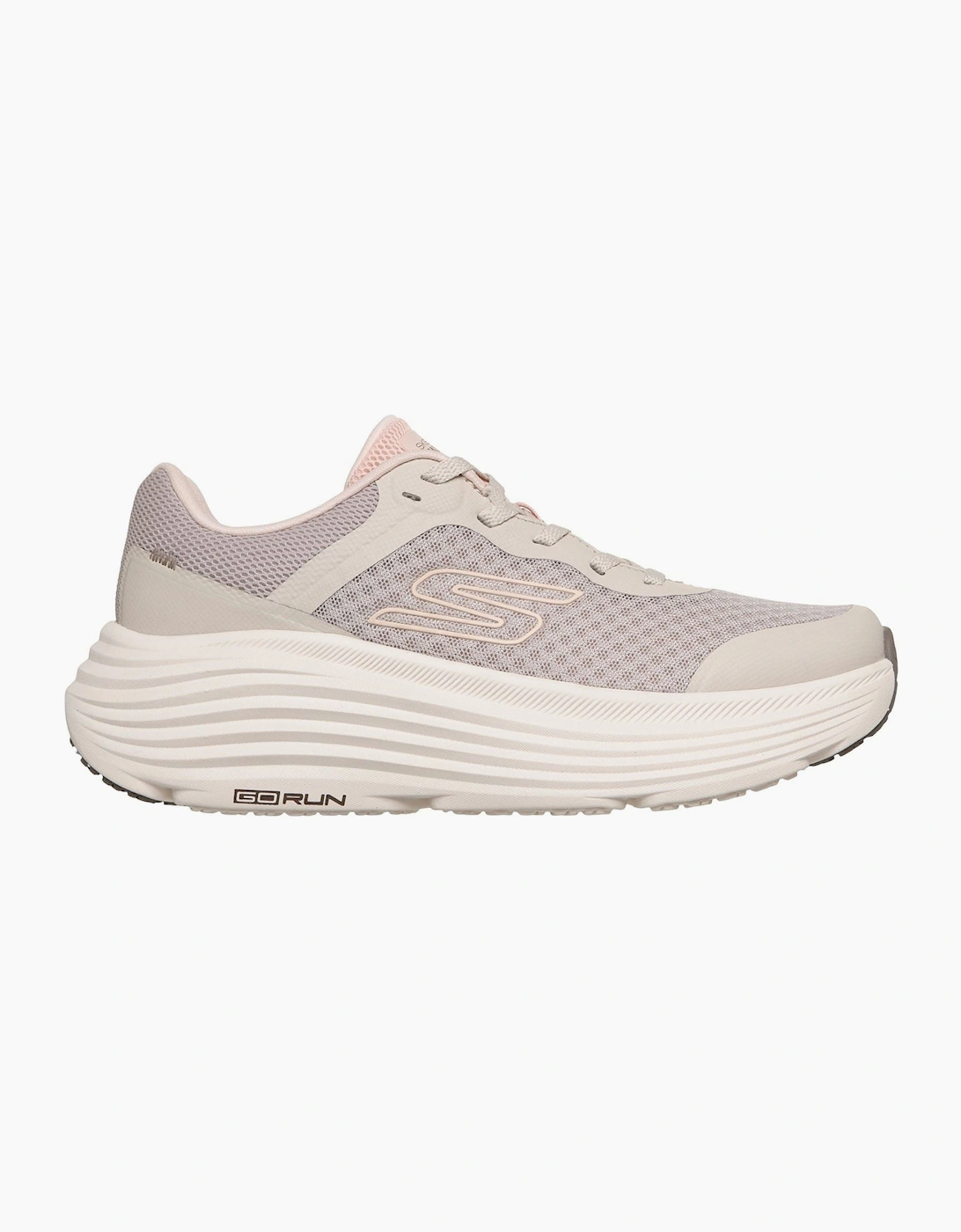 Skechers Max Cushioning Endeavour Women's Natural Synthetic/Trim Trainers