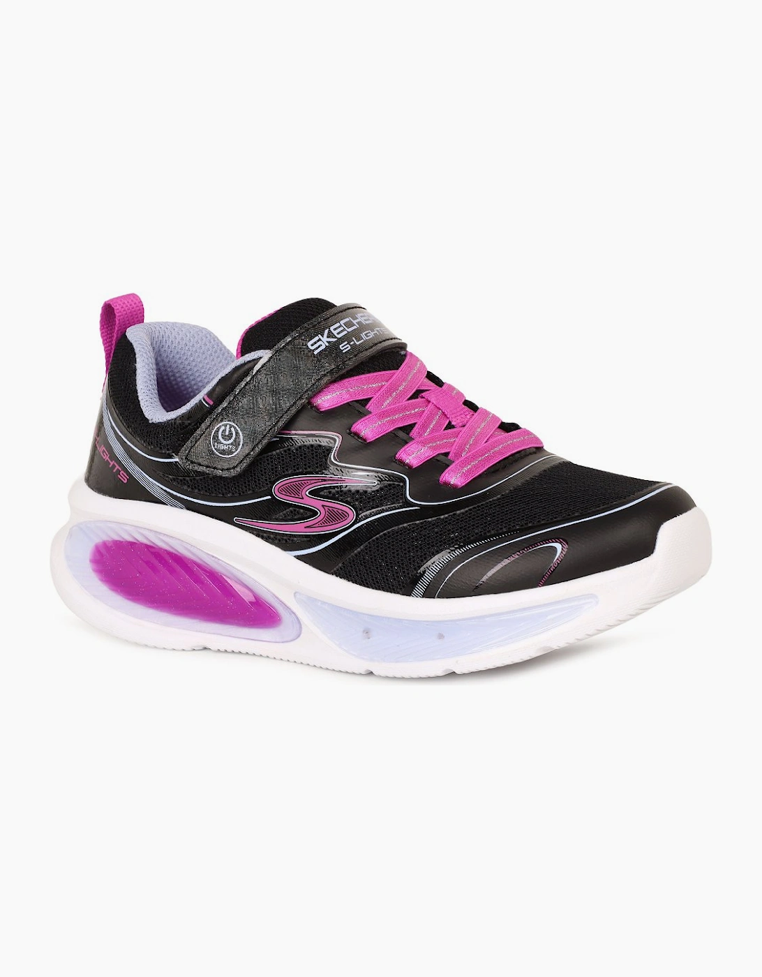 Lil Cosmic Glow Lights Trainers, 8 of 7