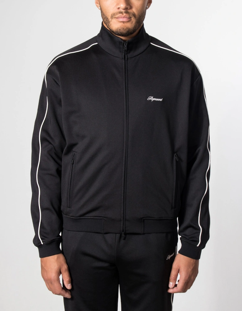 Taped Track Top