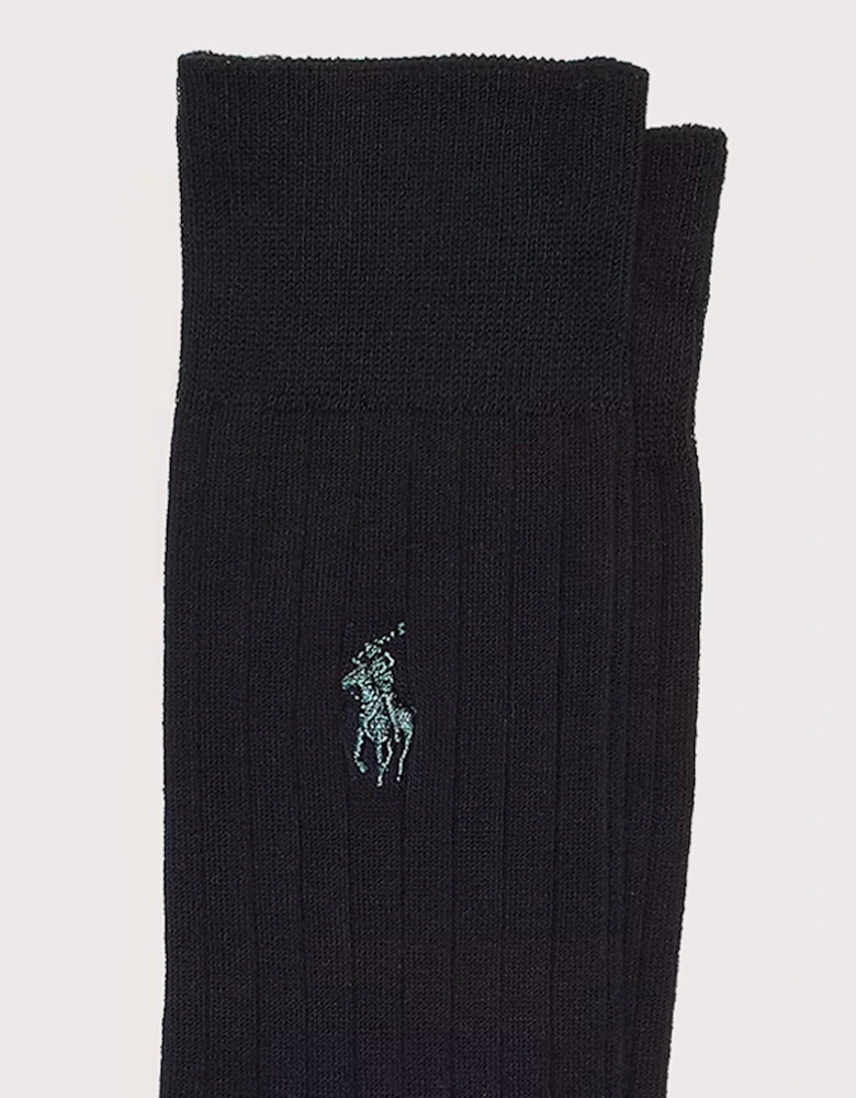 Ribbed Trouser Socks