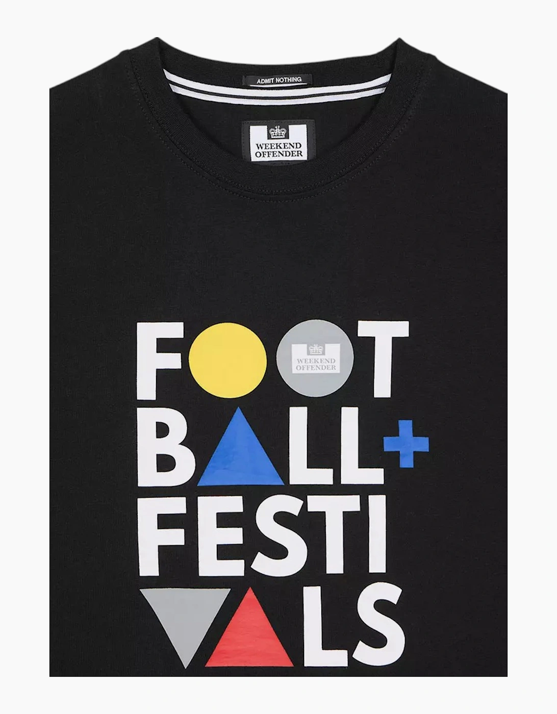 Weekend Offender Mens T Shirts Football Festival Top