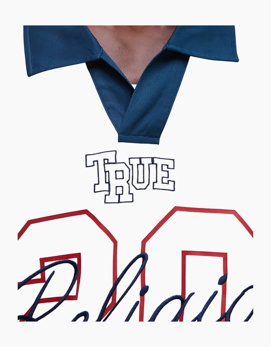 True Religion Mens Polo Shirts Short Sleeve Top