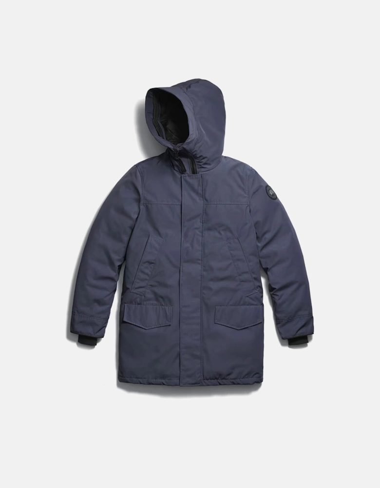 Langford Parka Black Disc Blue