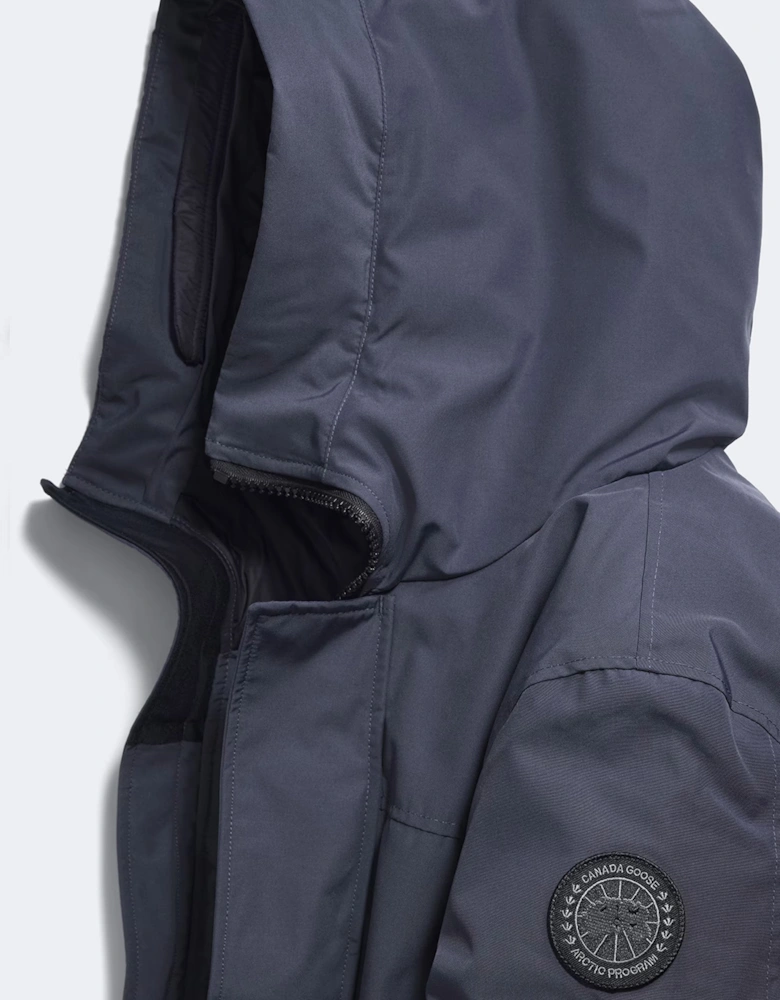Langford Parka Black Disc Blue