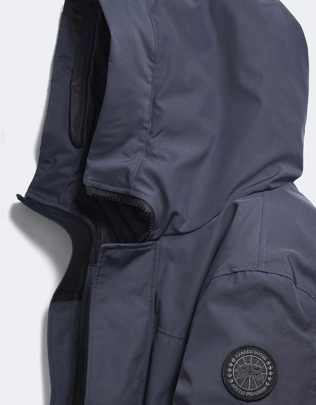 Langford Parka Black Disc Blue