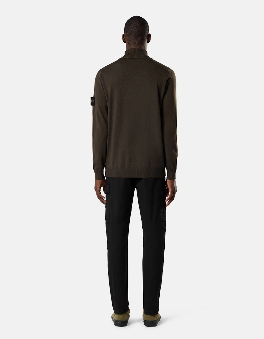 Wool 5100025 T-Neck Sweater Brown