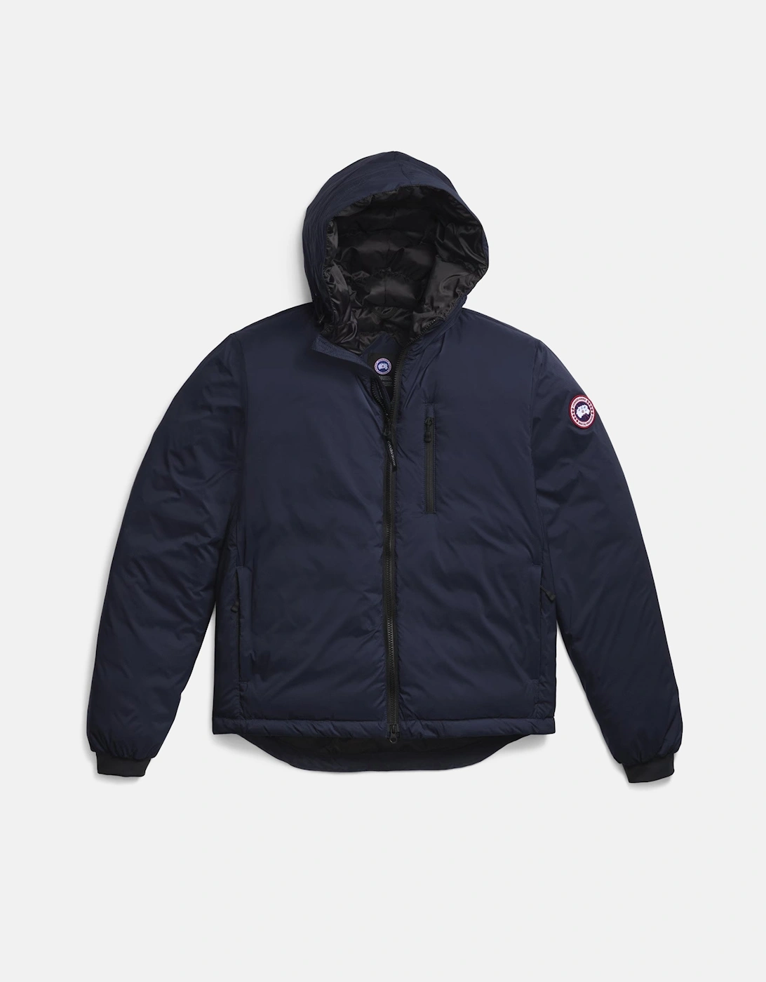Canada Goose Men's Navy Lodge Hooded Jacket - Size Regular/36