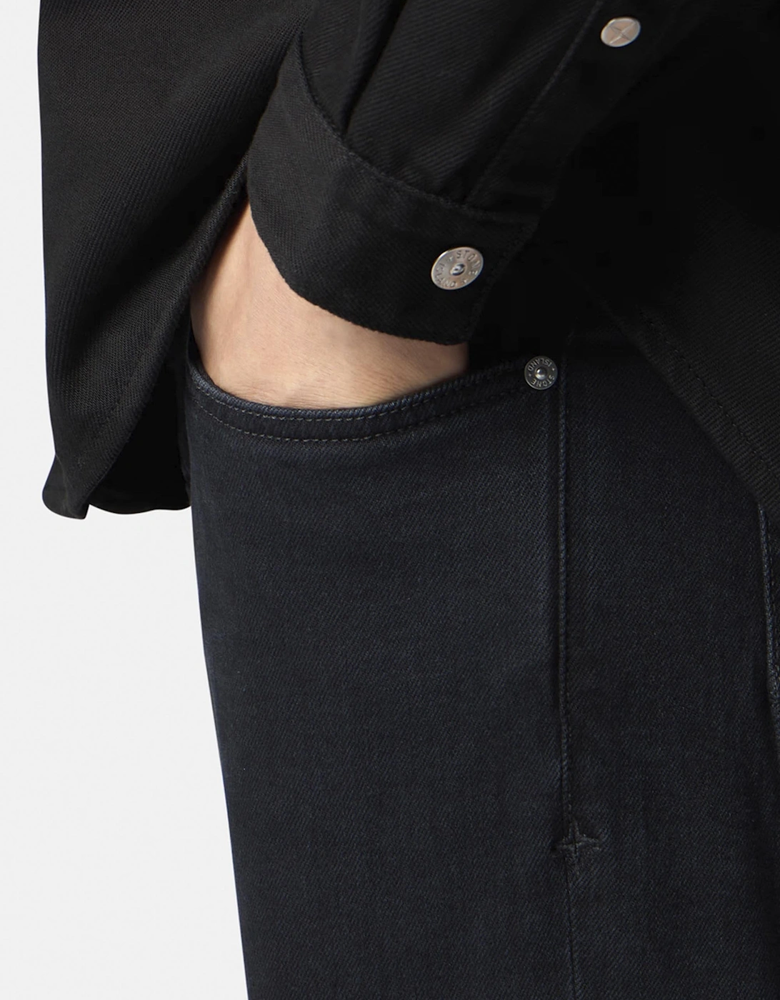 Rinsed Slim Stretch J100007 Jeans Black