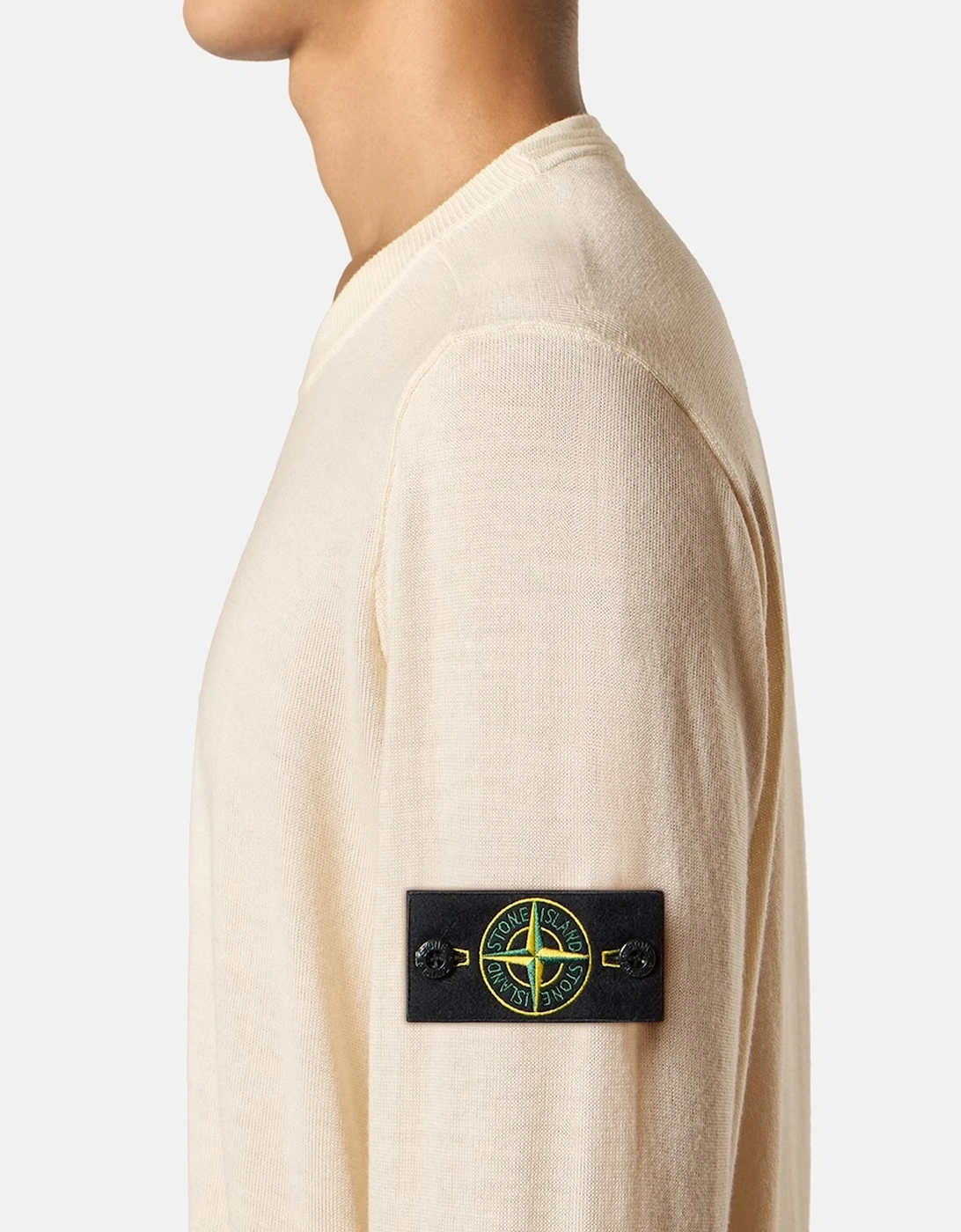 Compass Badge 5100071 Sweater Cream