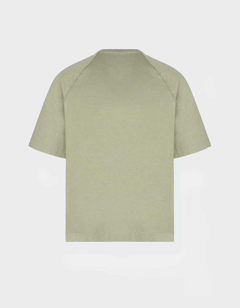 30/2 Heavy Cotton Lens T shirt Khaki