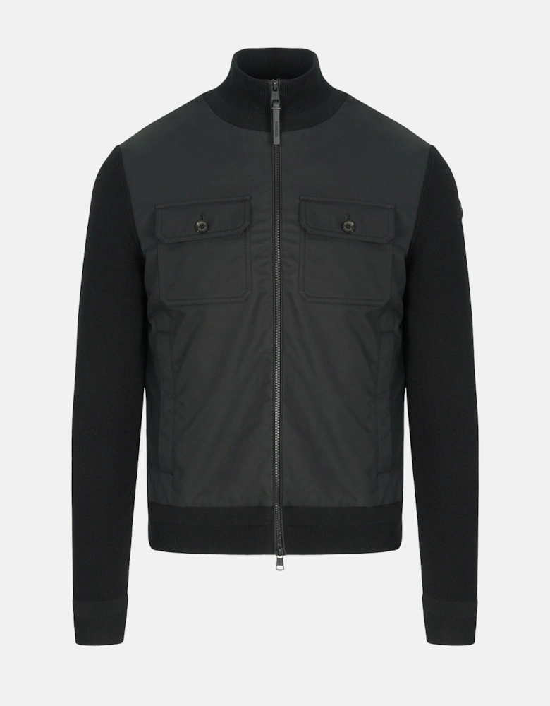 Hybrid Cardigan Black