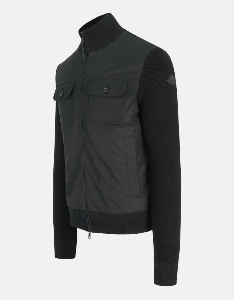 Hybrid Cardigan Black