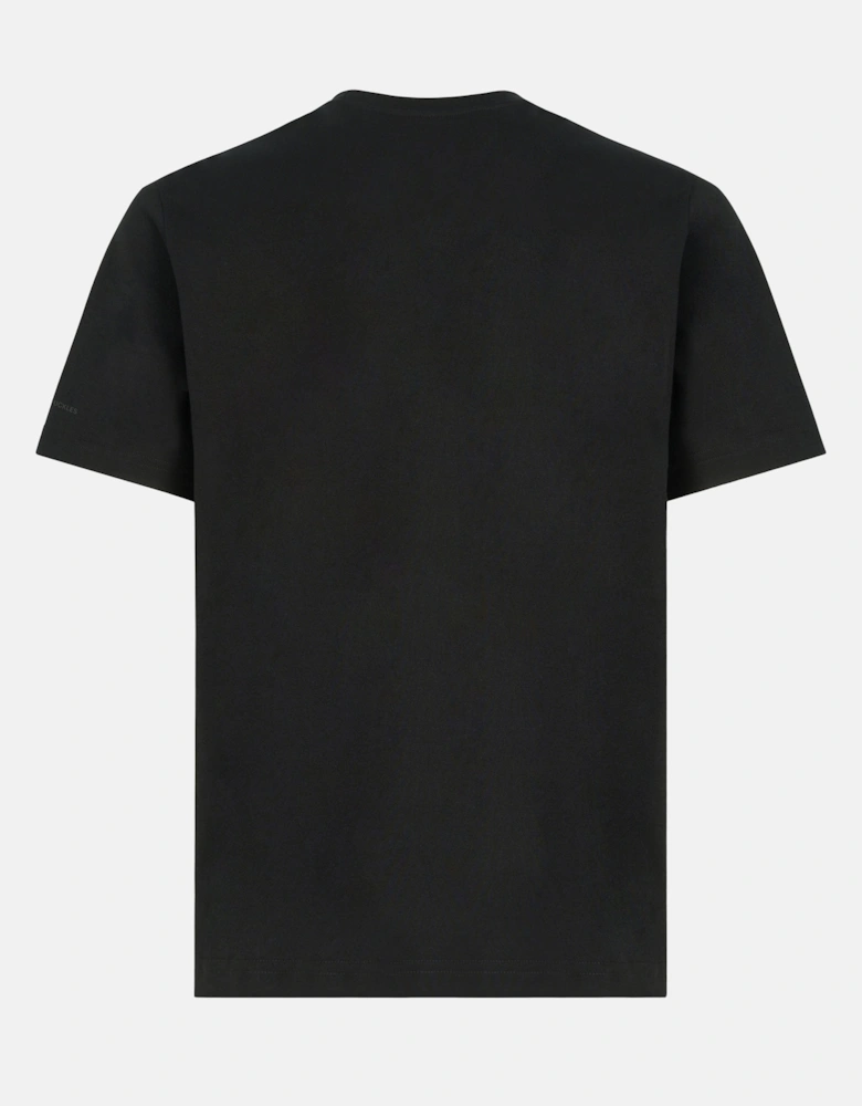 Leopard Logo T-Shirt Black