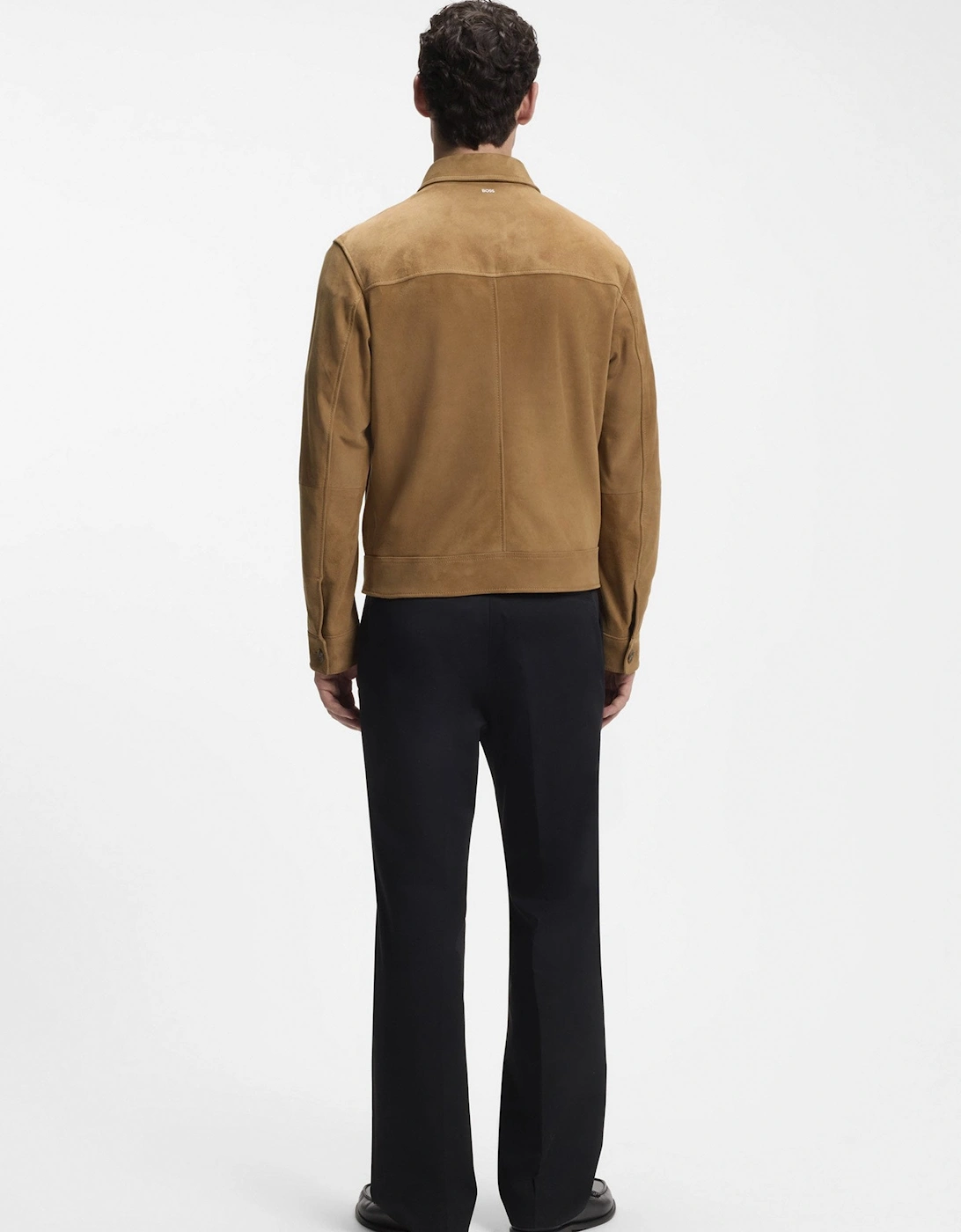 H Malbano 7 Leather Jacket Tan
