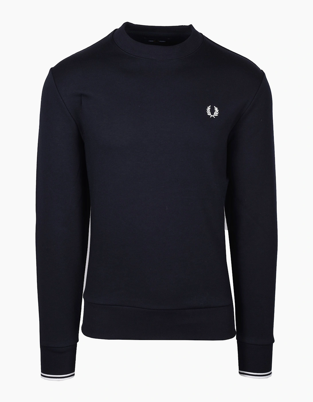Fred Perry Crew Neck Sweatshirt Navy, 5 of 4