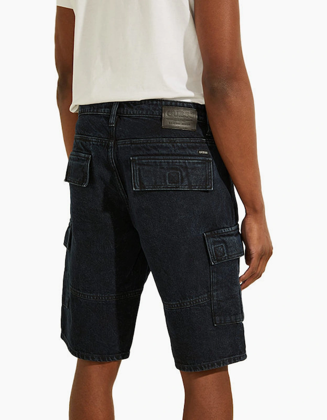 GUESS Mens Cargo Shorts Casual Summer Pant